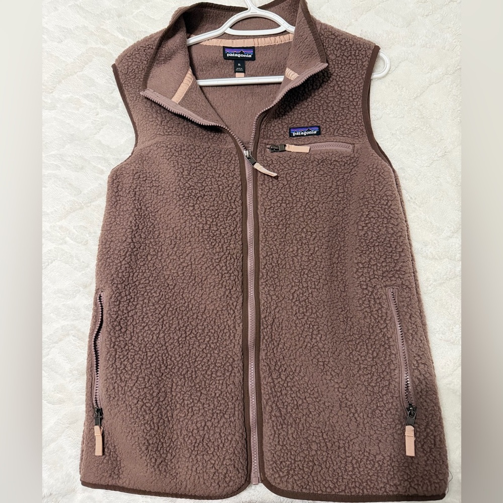 Patagonia Brown Fleece Vest